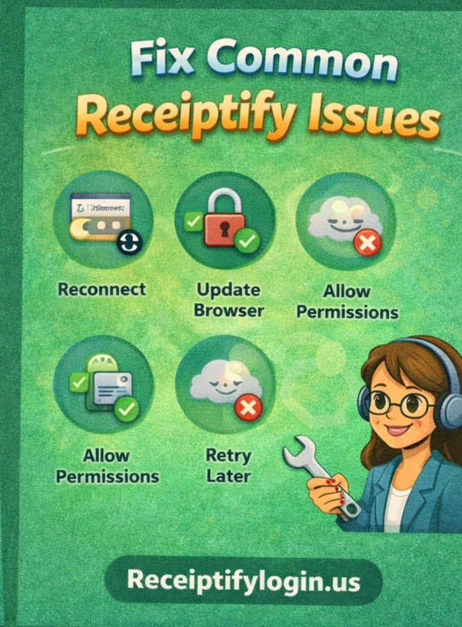 Fix Common Receiptify issues