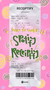 How to Make Receiptify