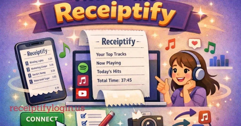 How to use Receiptify