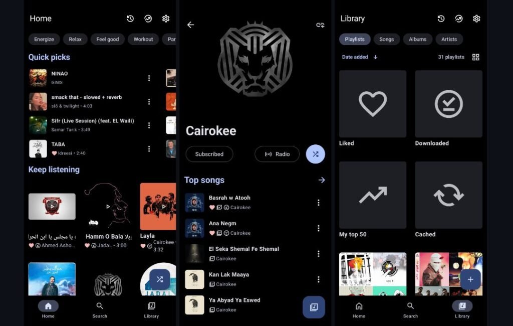 Metrolist Features